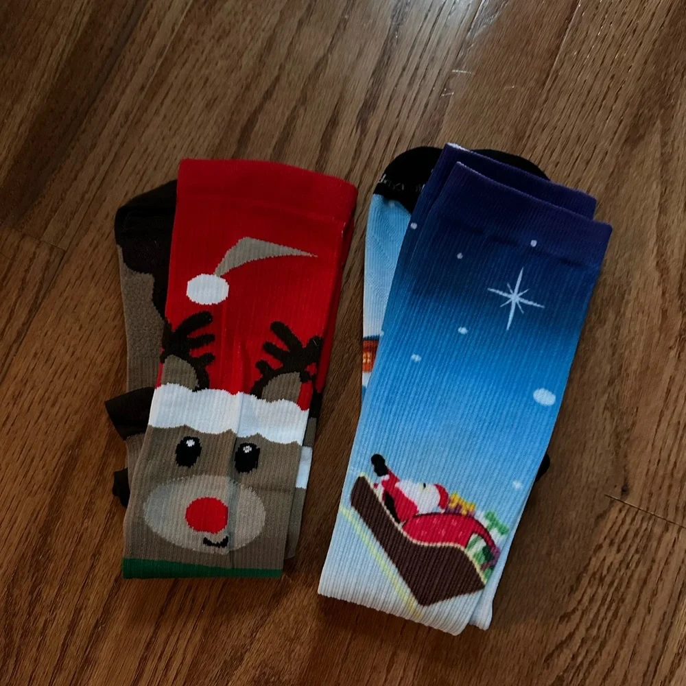 Procompression Christmas compression socks. - Picture 3 of 4